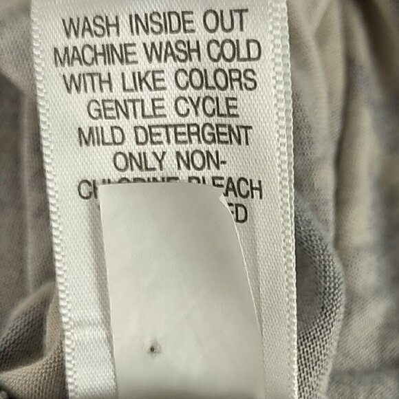 Simply Vera Womens Ivory Blue Floral Long Sleeve Casual Knit Top Size Large - Picture 11 of 11